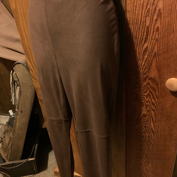 Dress Barn Faux Suede Leggings - Picture 5 of 12